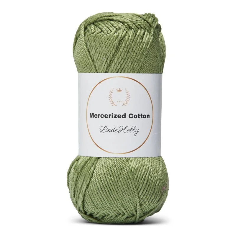 LindeHobby Mercerized Cotton 20 Verde oliva