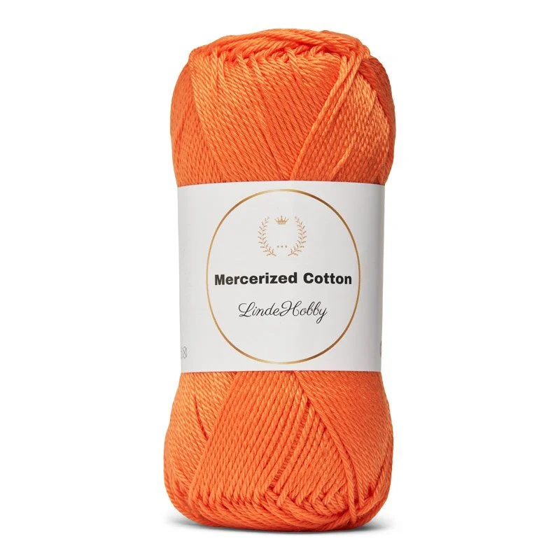 LindeHobby Mercerized Cotton 23 Arancione