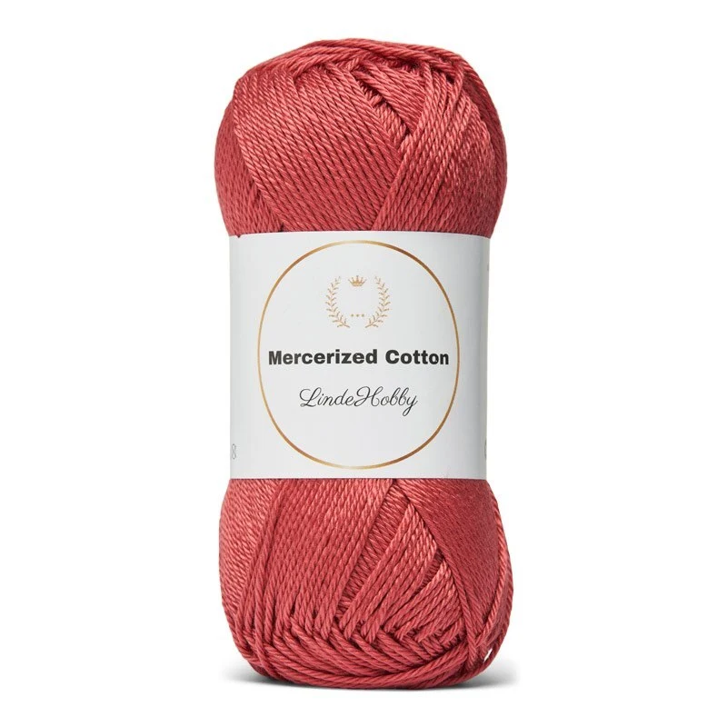 LindeHobby Mercerized Cotton 24 Legno di rosa