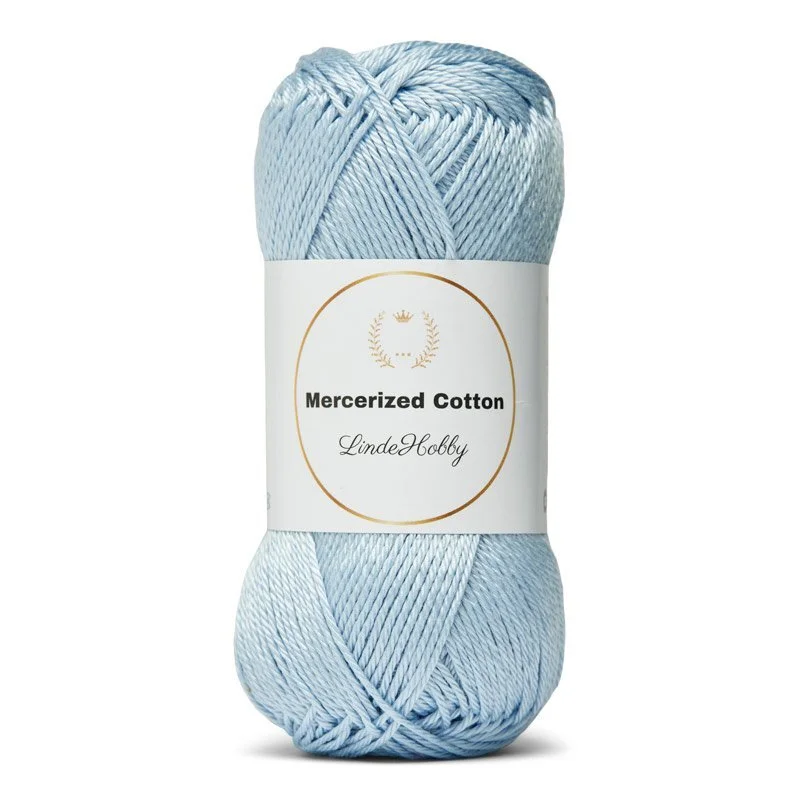 LindeHobby Mercerized Cotton 28 Celeste