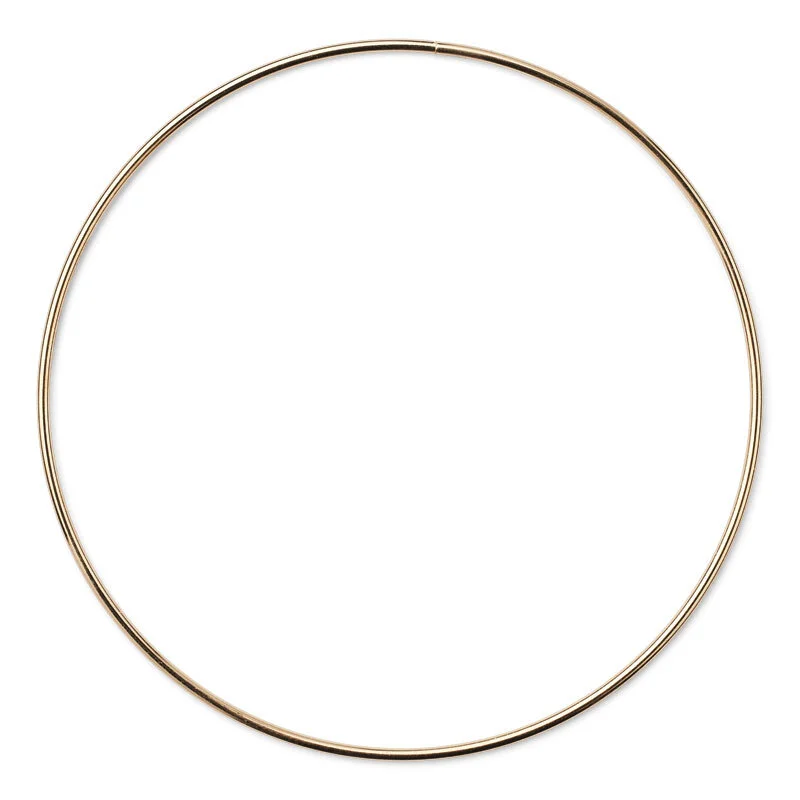 HobbyArts Anello in metallo, Oro 15 cm