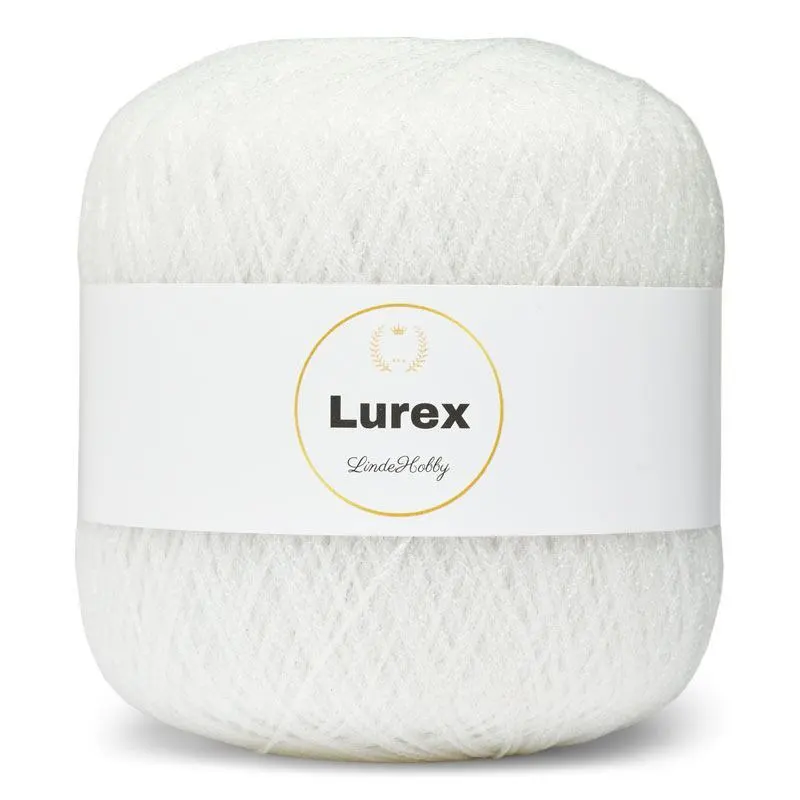 LindeHobby Lurex 01 Bianco
