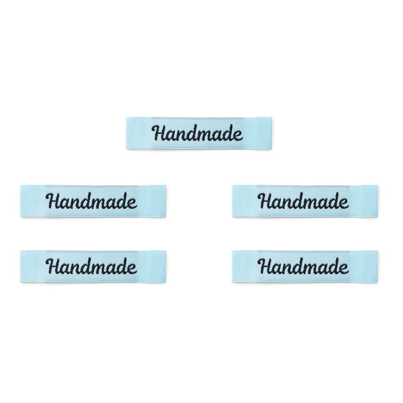 LindeHobby Handmade Etichetta, Lungo Azzurro chiaro, Magnolia Script
