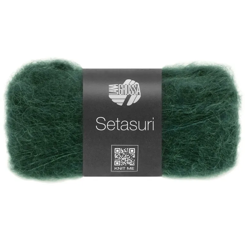 Lana Grossa Setasuri 77 Verde abissale