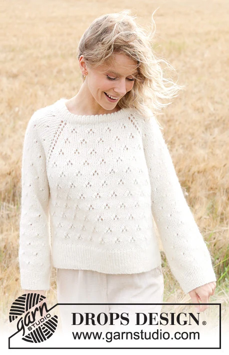249-4 Spring Snowflake by DROPS Design
