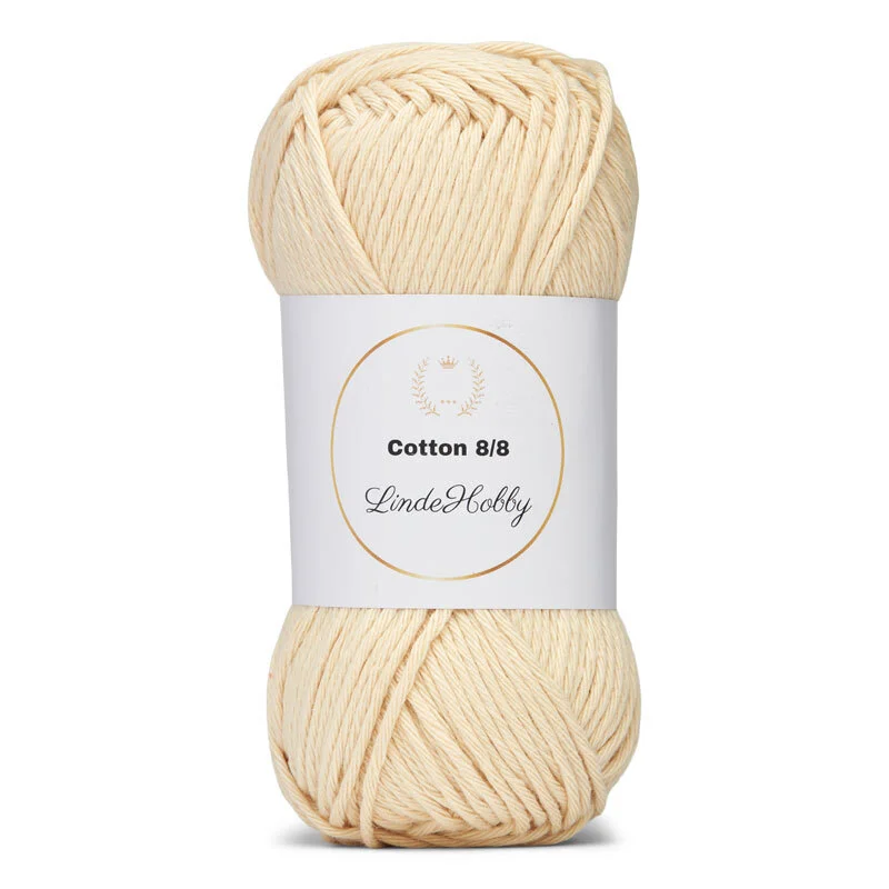 LindeHobby Cotton 8/8 022 natur