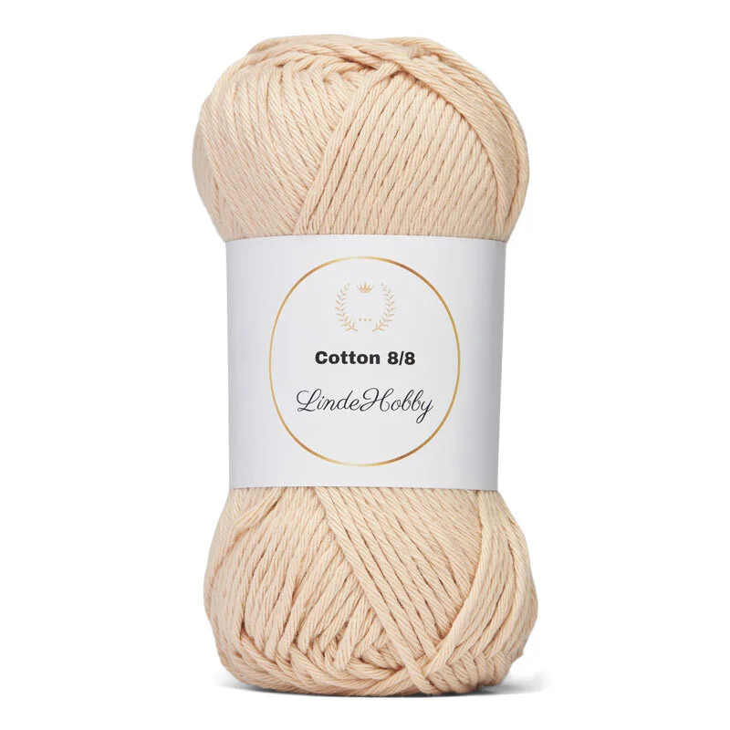 LindeHobby Cotton 8/8 023 Ecru