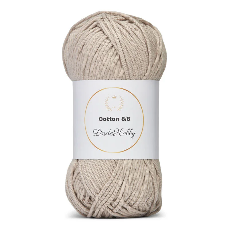 LindeHobby Cotton 8/8 064 Argento