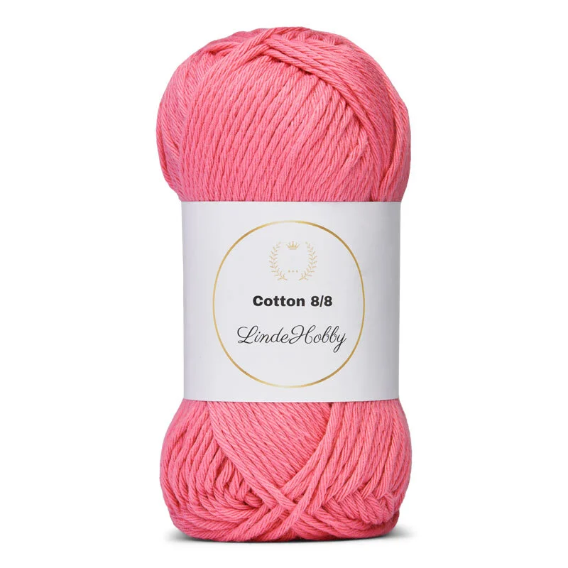 LindeHobby Cotton 8/8 095 Geranio