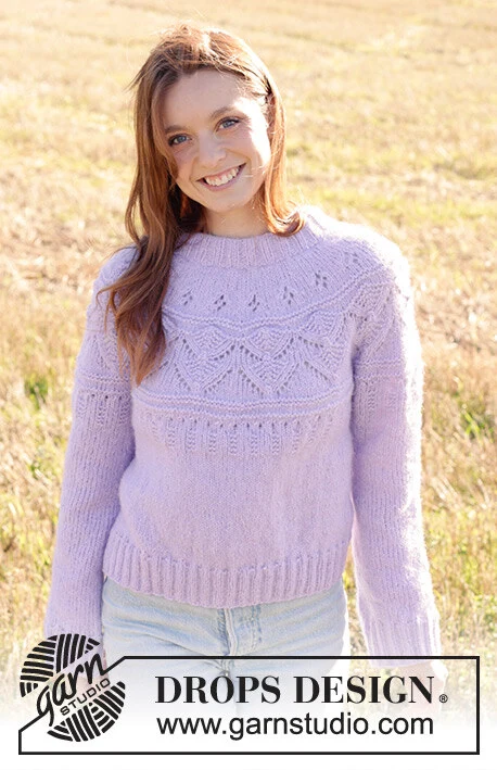 250-35 Lavender Harvest by DROPS Design