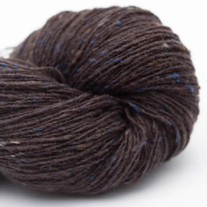 BC Garn Loch Lomond Lace GOTS 07 Marrone scuro
