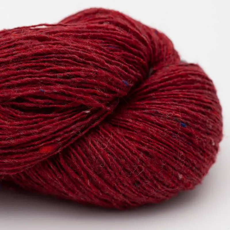 BC Garn Loch Lomond Lace GOTS 11 Rosso fuoco