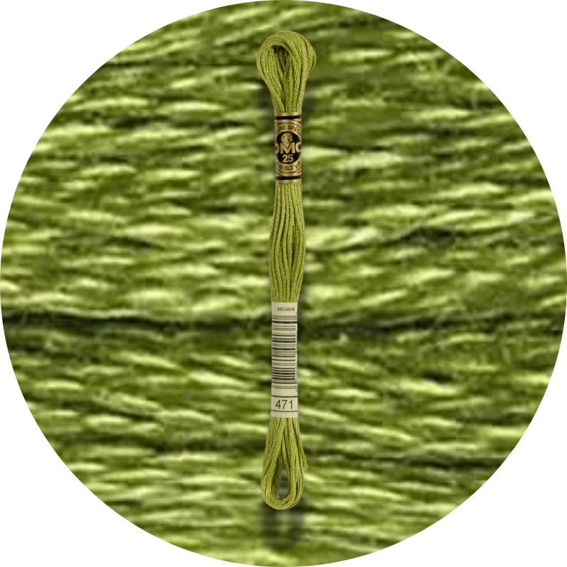 Mouliné Spécial 25 Verde 0471