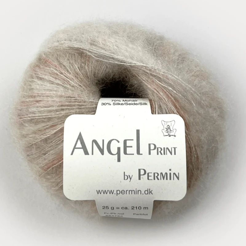 Permin Angel Print 69 Beige