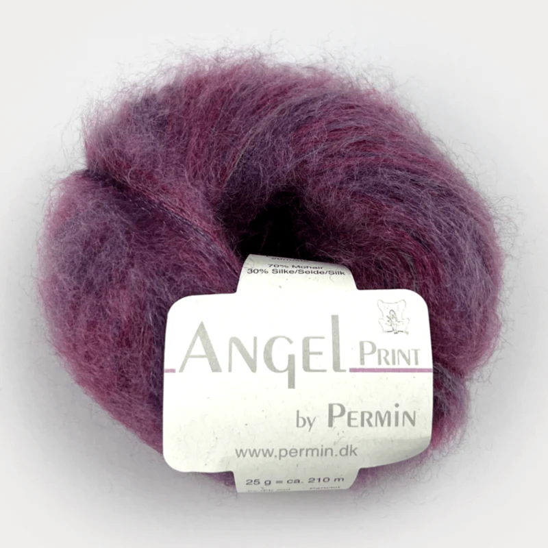 Permin Angel Print 64 Toni di Viola
