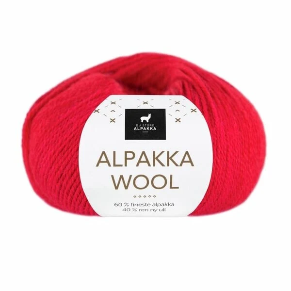 Du Store Alpakka Wool 564 Rosso acceso