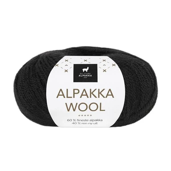 Du Store Alpakka Wool 526 Nero