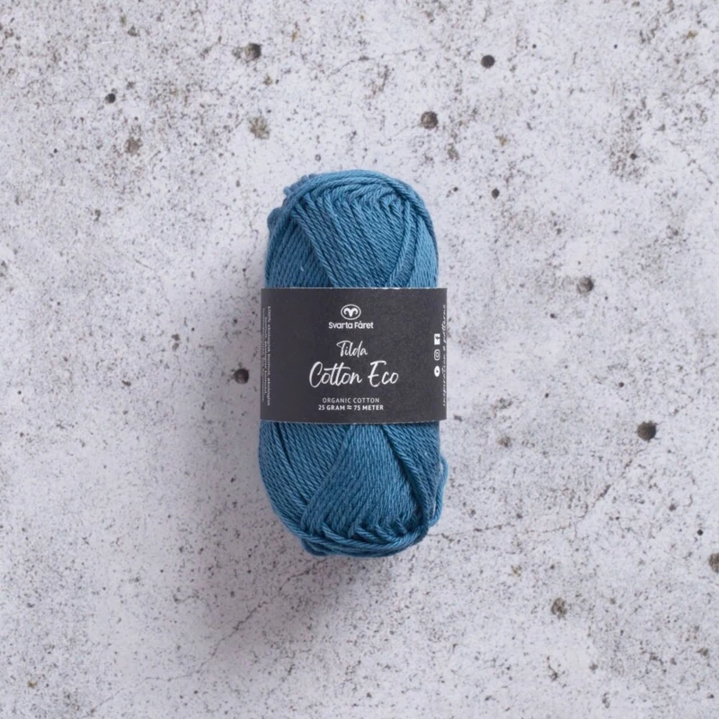 Svarta Fåret Tilda Cotton Eco 273 Luna blu
