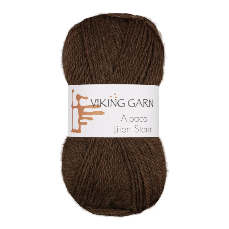 Viking Alpaca Liten Storm 708 Marrone