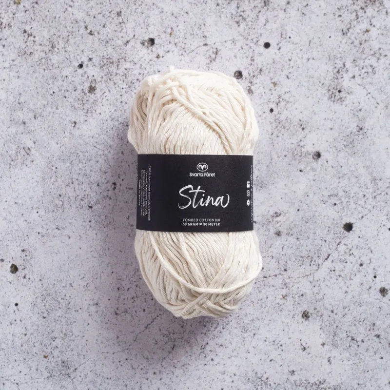 Svarta Fåret Stina 205 Bianco naturale