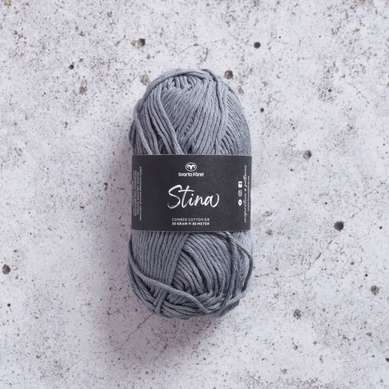 Svarta Fåret Stina 208 Grigio acciaio