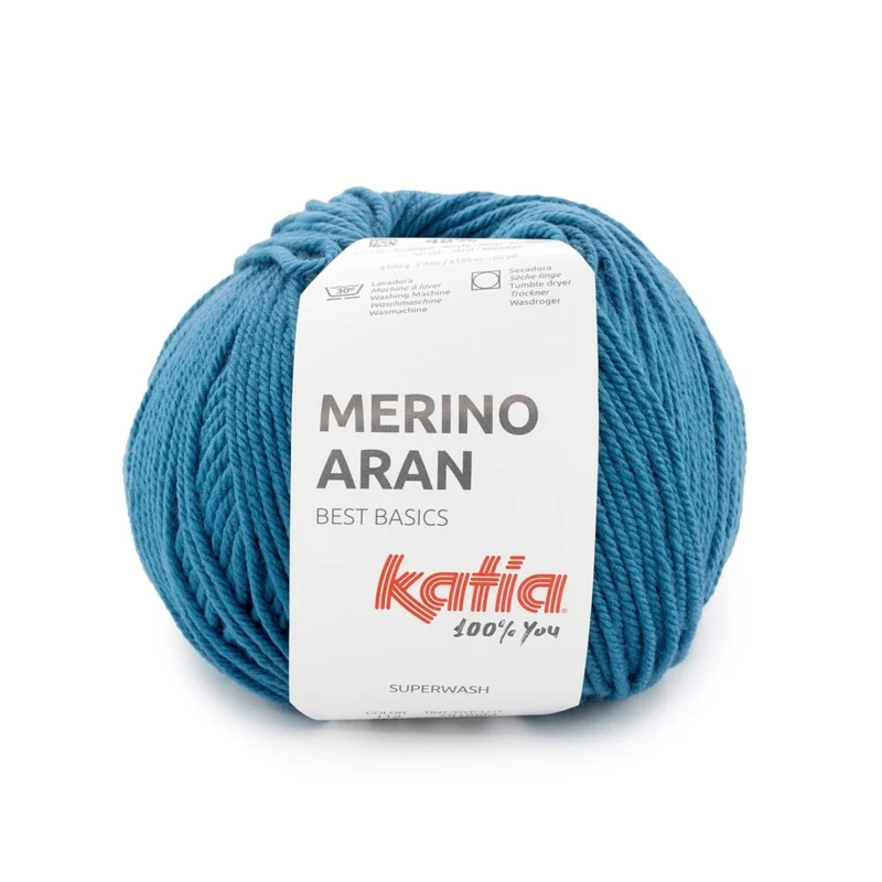 Katia Merino Aran 113 Blu persiano