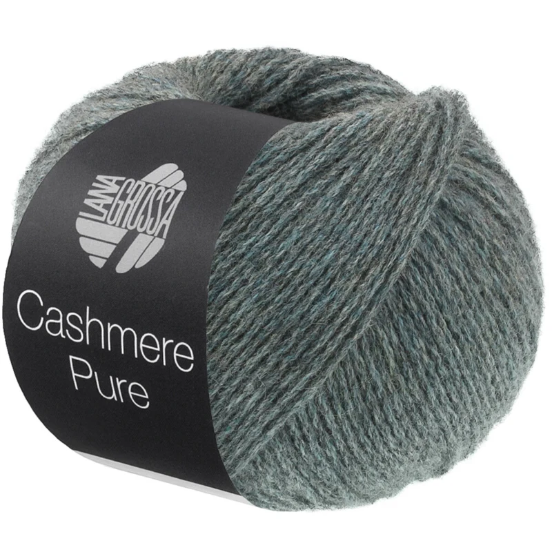Lana Grossa Cashmere Pure 34 Blu grigio