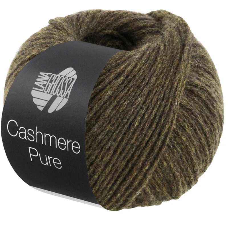 Lana Grossa Cashmere Pure 32 Oliva scuro