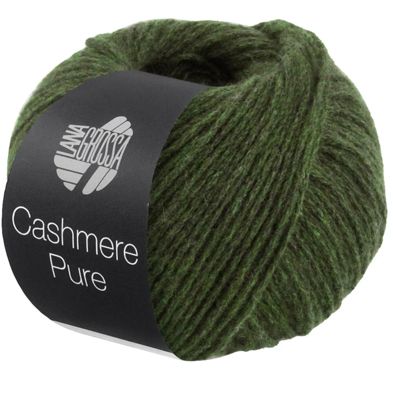 Lana Grossa Cashmere Pure 28 Verde muschio