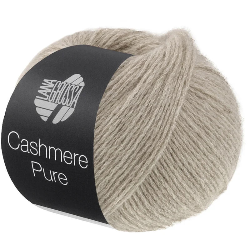 Lana Grossa Cashmere Pure 35 Beige grigiastro