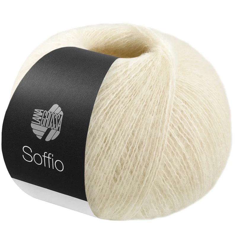 Lana Grossa Soffio 43 Beige grigiastro