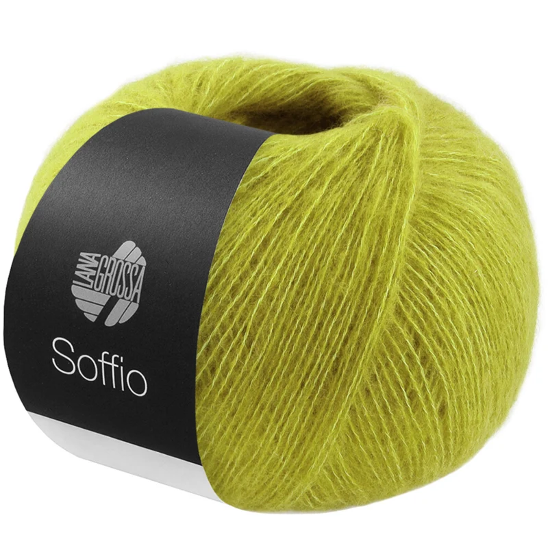 Lana Grossa Soffio 36 Oliva chiaro