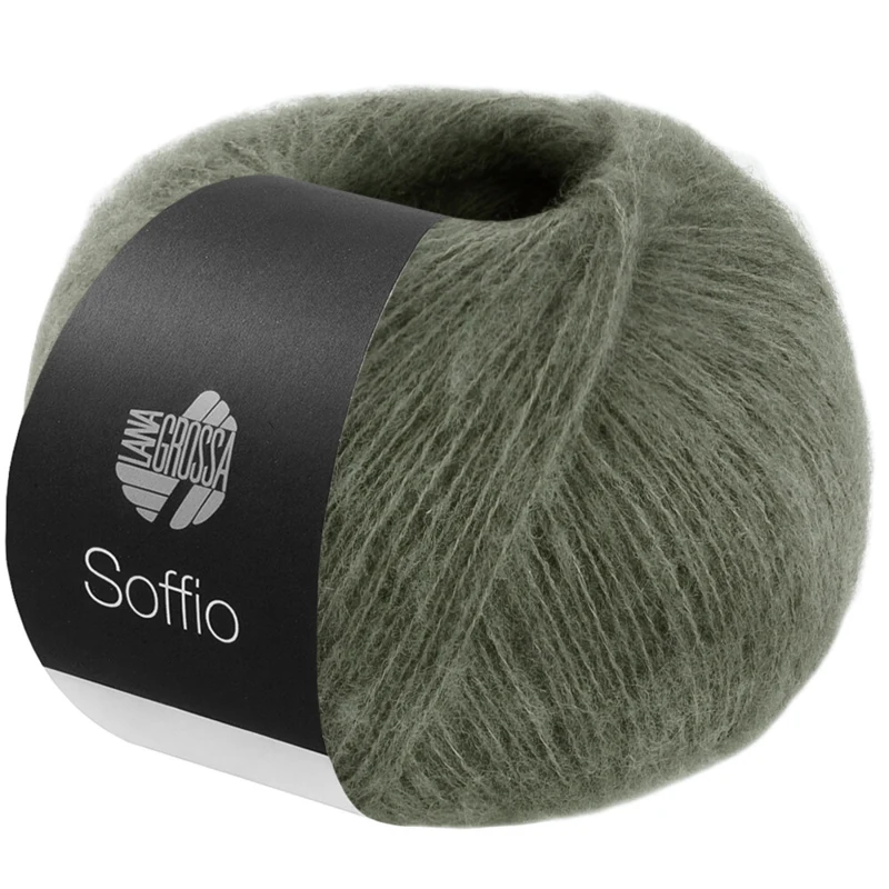 Lana Grossa Soffio 37 Verde bosco