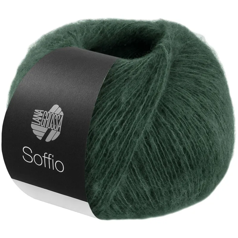 Lana Grossa Soffio 33 Verde oceano profondo
