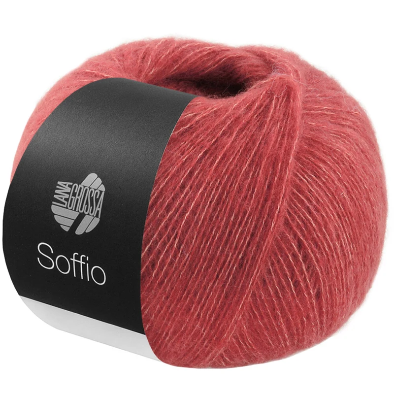 Lana Grossa Soffio 44 Rosso indiano