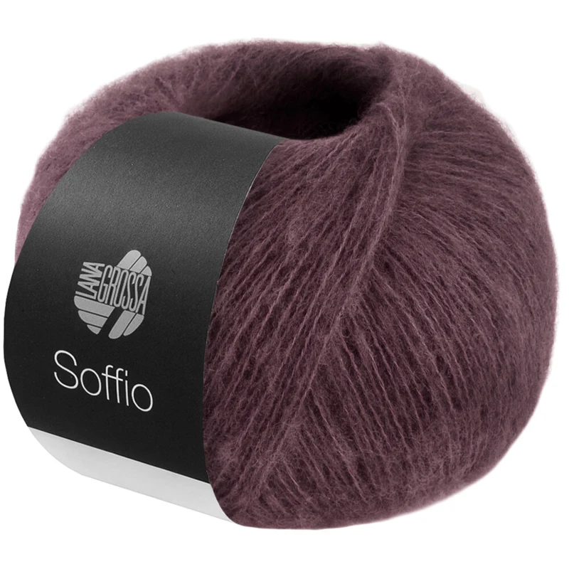 Lana Grossa Soffio 41 Marrone scuro