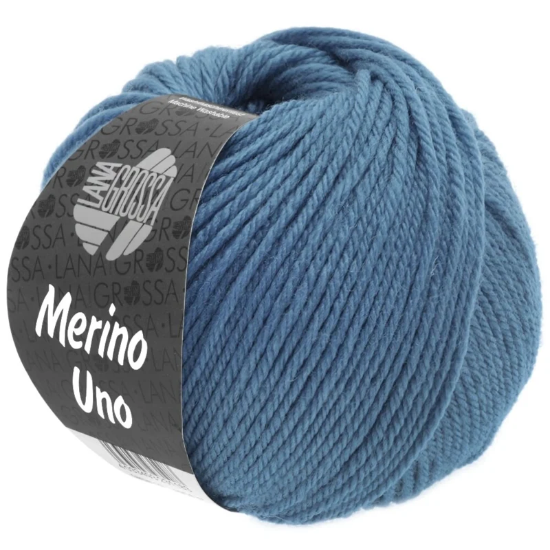 Lana Grossa Merino Uno 27 Blu colomba