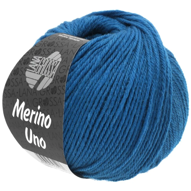 Lana Grossa Merino Uno 24 Blu genziana