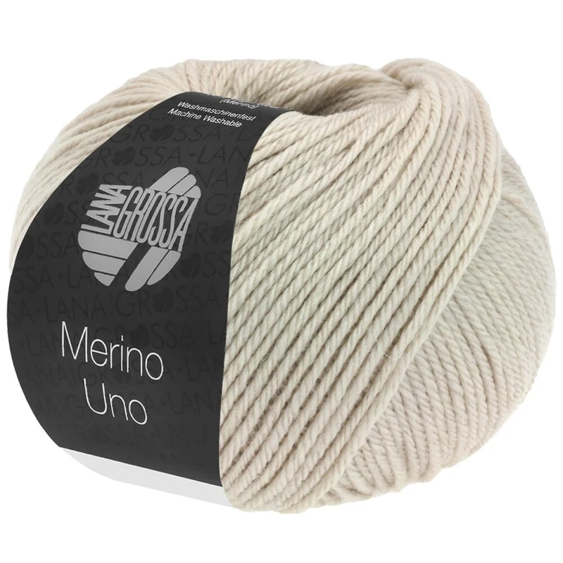 Lana Grossa Merino Uno 74 Grigio beige