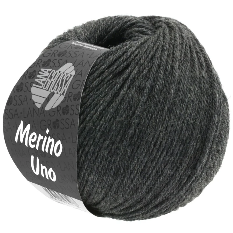 Lana Grossa Merino Uno 11 Grigio scuro