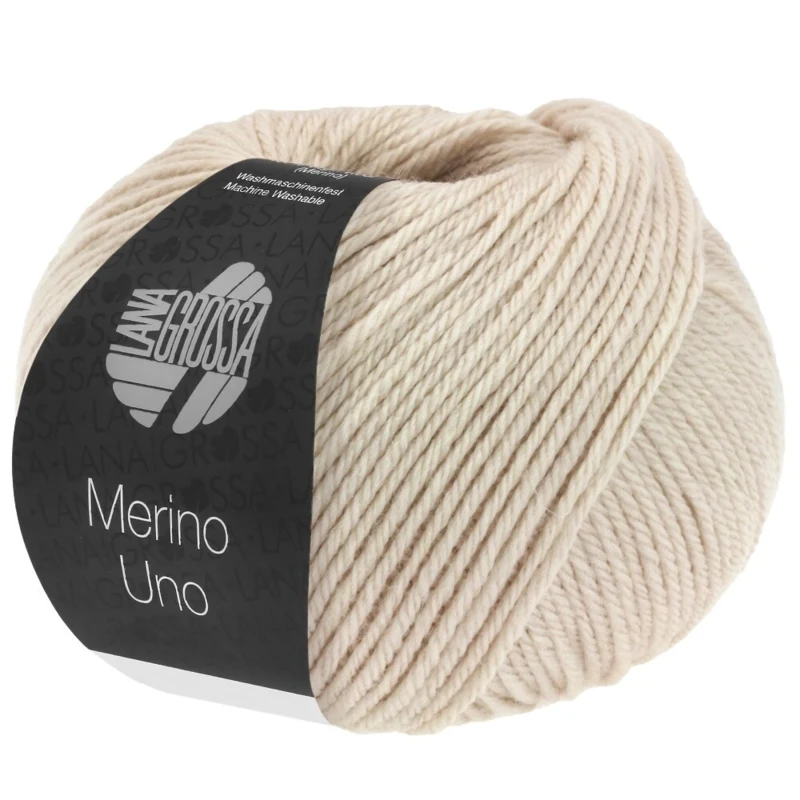 Lana Grossa Merino Uno 55 Beige grigio