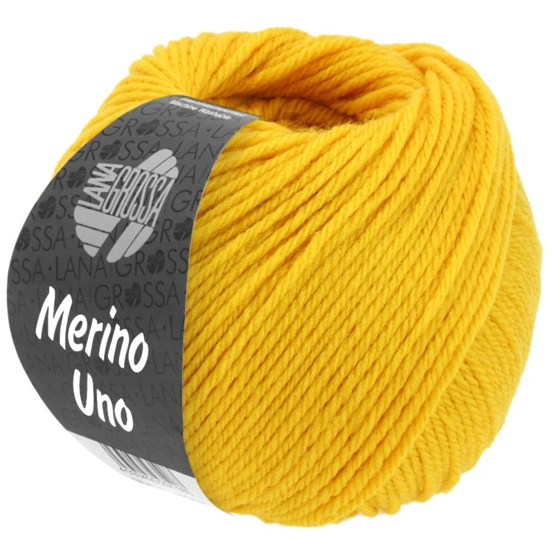Lana Grossa Merino Uno 44 Giallo tuorlo