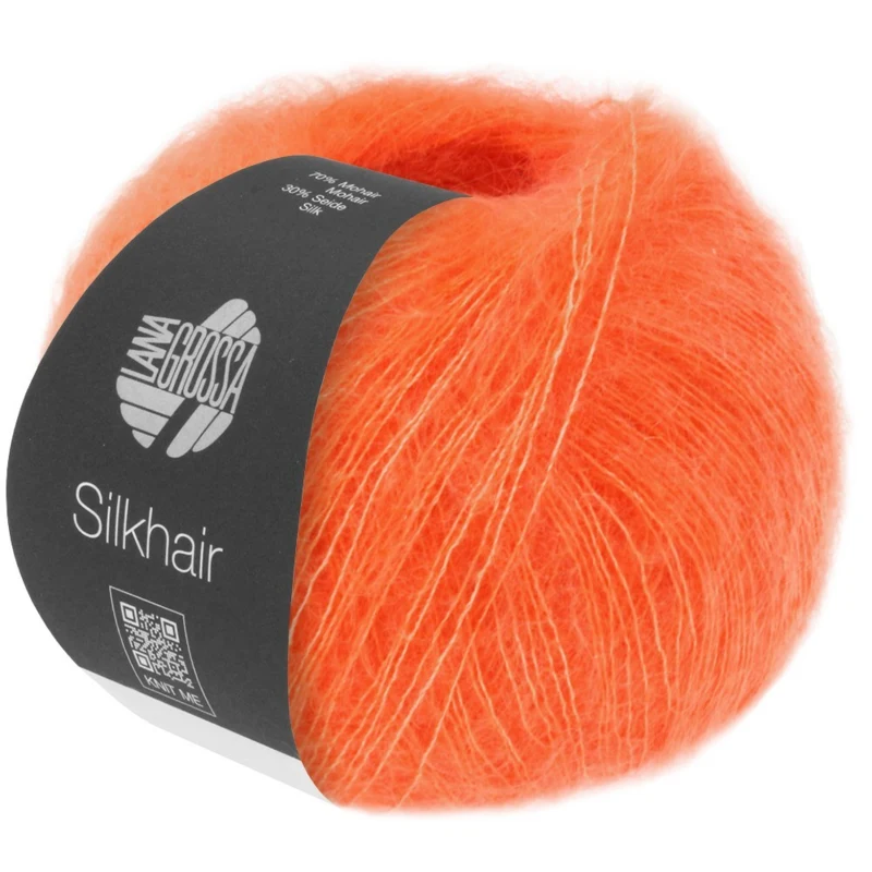 Lana Grossa Silkhair 207 Arancione salmone