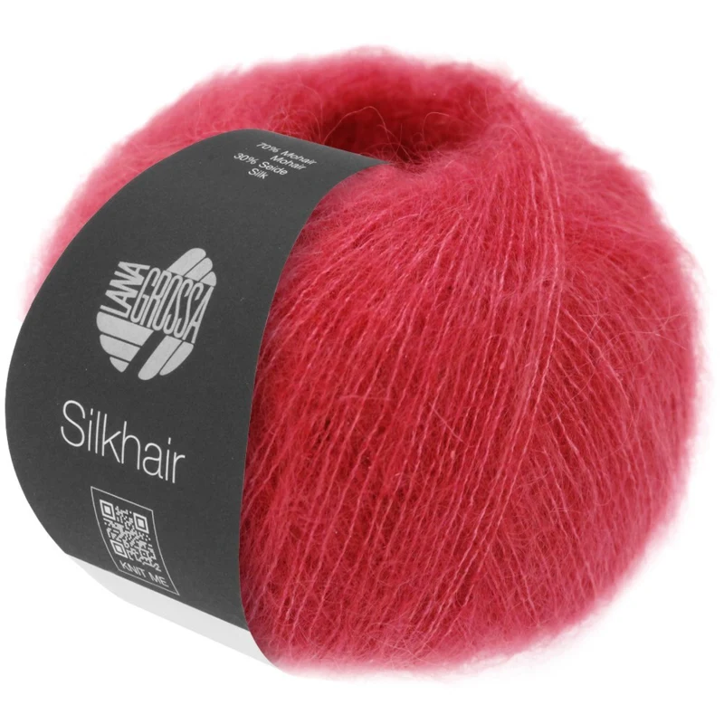 Lana Grossa Silkhair 198 Rosso caramella