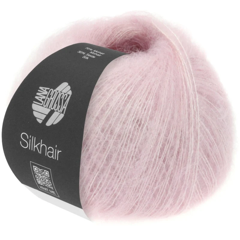 Lana Grossa Silkhair 150 Lilla pastello