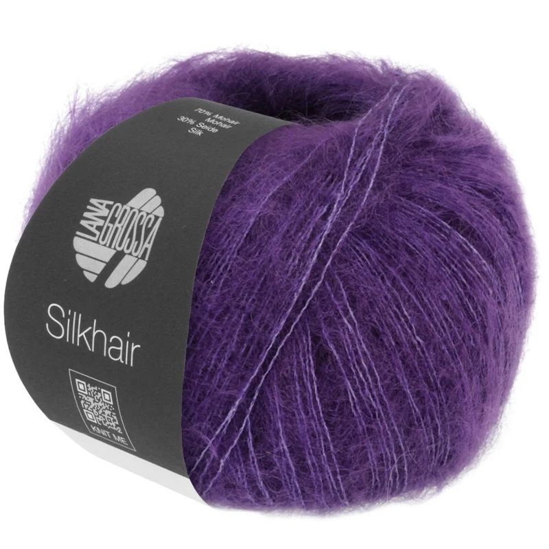 Lana Grossa Silkhair 193 Viola scuro