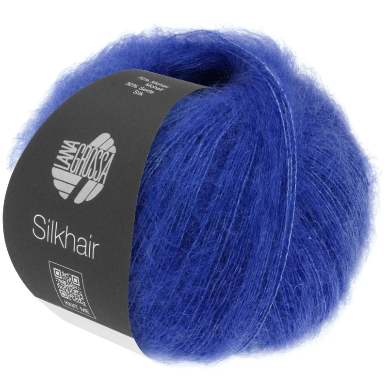 Lana Grossa Silkhair 205 Blu inchiostro