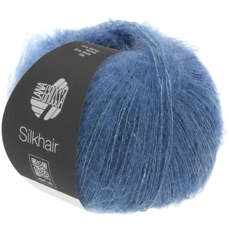 Lana Grossa Silkhair 079 Blu scuro