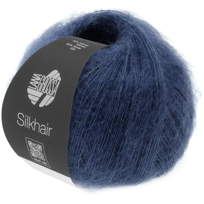 Lana Grossa Silkhair 043 Blu marino