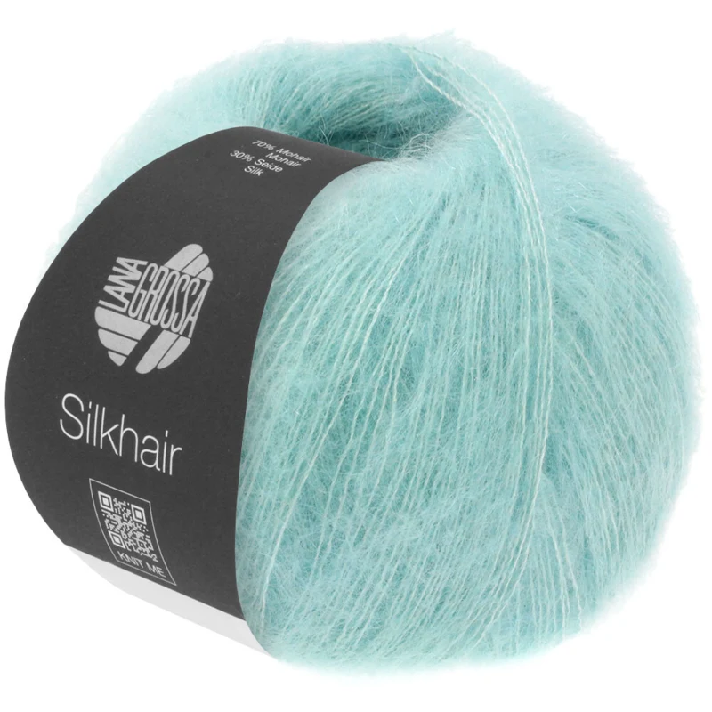 Lana Grossa Silkhair 082 Turchese chiaro